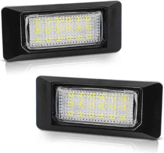 Edman Lumini pentru plăcuțele de înmatriculare Lumini LED pentru Audi A4 / A5 / S5 / Q5 / Magazin online / A1 / A7 / RS5 / A6 Kia Roadster Mini Roadster Seat Alhambra / Ibiza Skoda Superb / Octavia Volkswagen Magazin online de golf / Passat / Polo / Magazin online Sharan / Turul / Touareg / Jetta / Tiguan Chevrolet Lumină 2buc