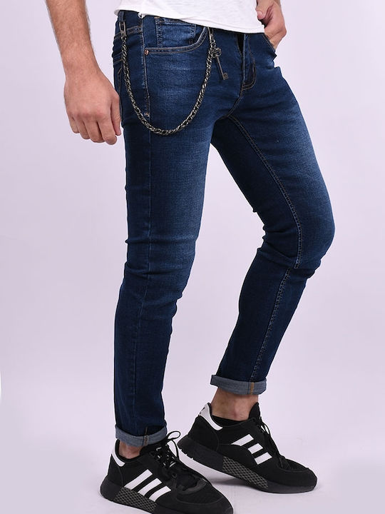 I-Fashion Men's Jeans Pants Blue