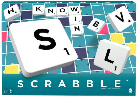 Board Game Original Scrabble for 2-4 Players 10+ Years Old (EN) Mattel