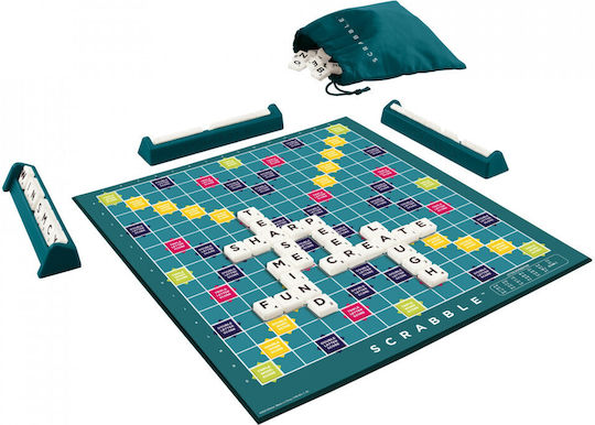 Board Game Original Scrabble for 2-4 Players 10+ Years Old (EN) Mattel
