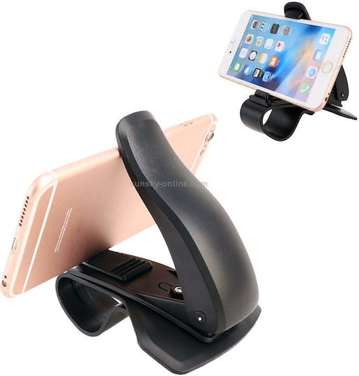 Andowl Suport Auto pentru Telefon cu cârlige reglabile Neagră