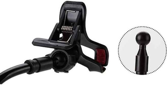 Edman Car Mobile Mount with Adjustable Hooks Black