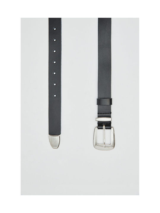 Leathertwist Copenhagen Belt Black