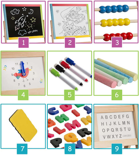 Ricokids Kids Markerboard 38x38x38cm