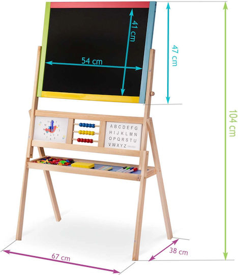 Ricokids Kids Markerboard 38x38x38cm