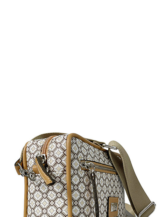 Hunter Geometric Women's Bag Crossbody Beige