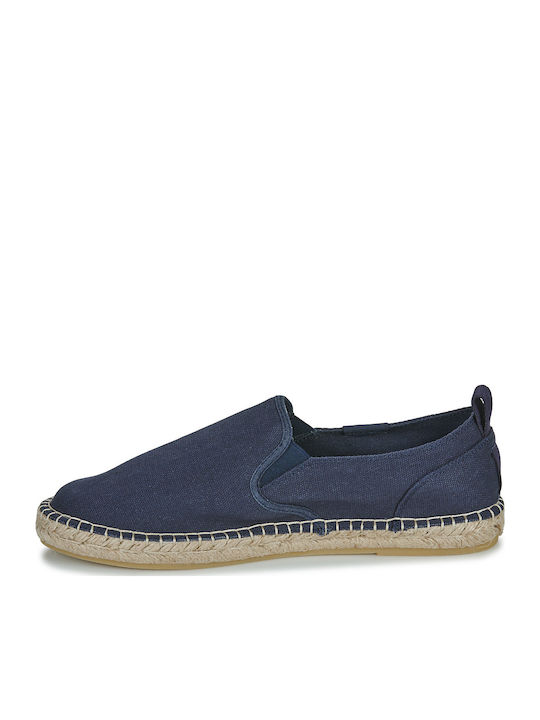 Fabric Men's Espadrilles in Blue Color