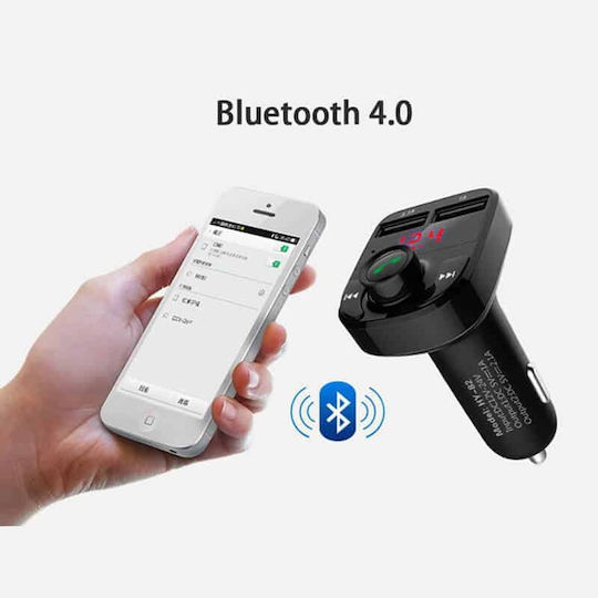 Edman FM Transmitter Αυτοκινήτου με Bluetooth / USB / MicroSD