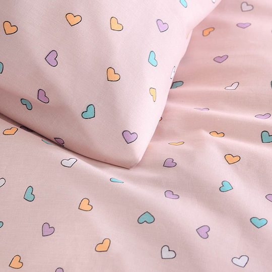 Rythmos Tiny Heart Crib Bumpers Classic Inside Somon 43x200cm