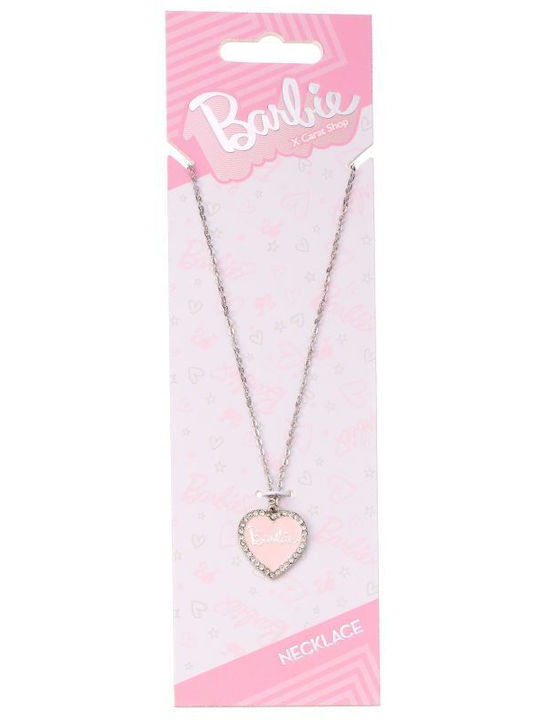 Necklace Heart Barbie