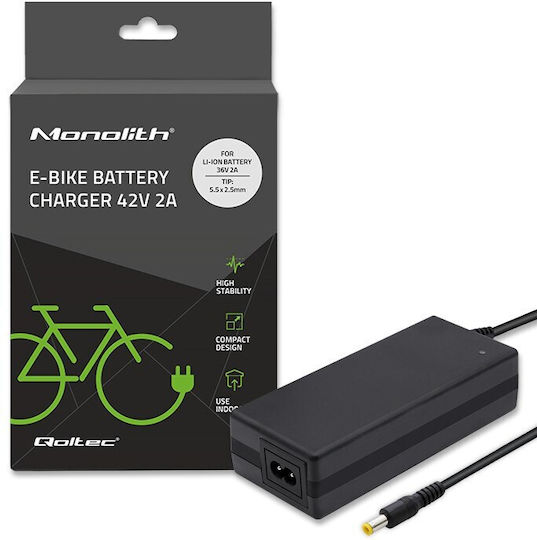 Qoltec Bicycle Battery Charger