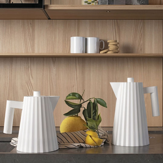 Alessi Plisse MDL06/1 Βραστήρας 1lt 2200W Λευκός