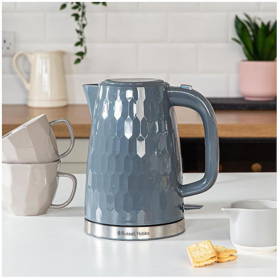 Russell Hobbs Βραστήρας 1.7lt 3000W Γκρι