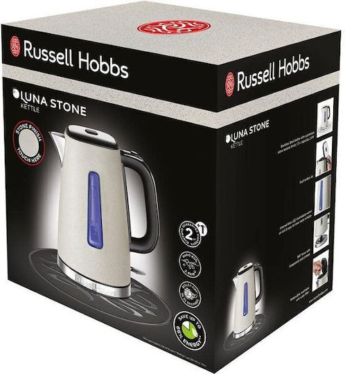 Russell Hobbs Luna Reisekessel 1.7Es 2400W Beige