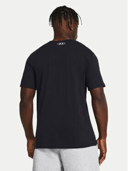 Under Armour Ua Gl Foundation Update T-shirt Bărbătesc cu Mânecă Scurtă BLACK