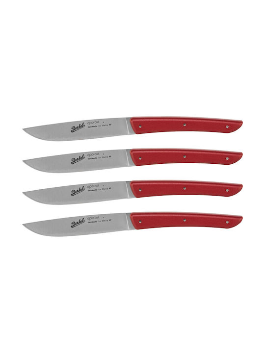 Berkel Μαχαίρια Steak από Ανοξείδωτο Ατσάλι 11cm 4τμχ