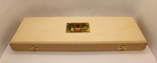 Claude Dozorme Laguiole Olive Wood Set Cuțite din Oțel Inoxidabil 2buc