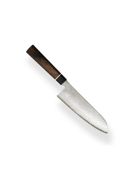 Senzo Suncraft Black Μαχαίρι Santoku από Δαμασκηνό Ατσάλι 16.7cm