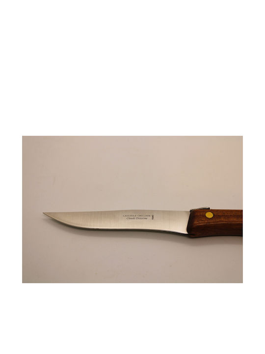 Claude Dozorme Laguiole De Table Exotic Wood Μαχαίρια Steak από Ανοξείδωτο Ατσάλι 6τμχ