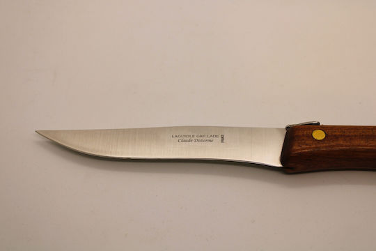 Claude Dozorme Laguiole De Table Exotic Wood Cuțite Friptură din Oțel Inoxidabil 6buc