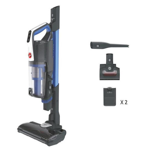 Hoover H-Free Επαναφορτιζόμενη Σκούπα 2 σε 1 Stick & Χειρός 22V Μπλε