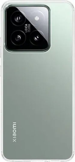Vivid Set Gelly Back Cover Tempered Glass Silicone Set with Tempered Glass Transparent Xiaomi 14