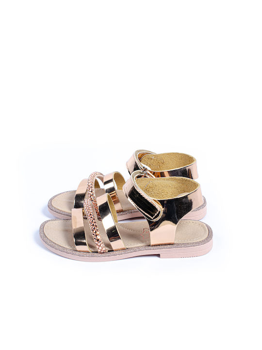 Babyl's Kinder Sandalen Rose Gold