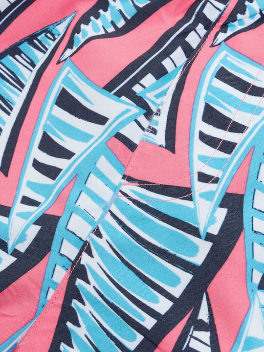 Men's Swimwear Shorts Pink with Patterns