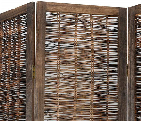vidaXL Dekorativer Raumteiler Hölzernes mit 5 Paneelen 175x160cm