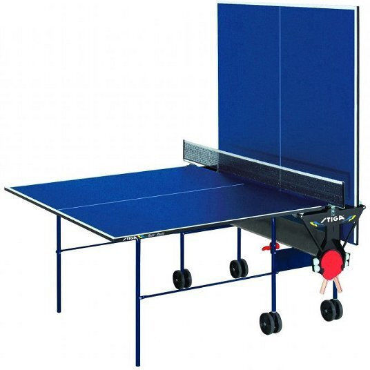 Stiga Action Roller Faltbar Tischtennisplatte Innenbereich