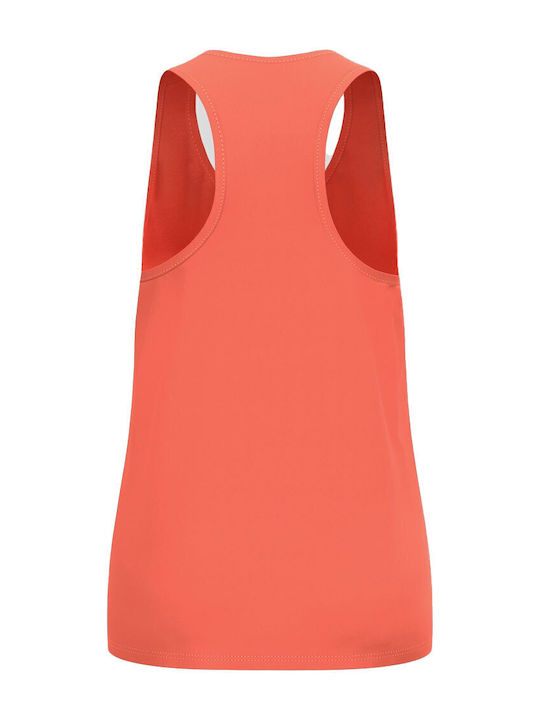 Essentials Damen Sommer Ärmellose Bluse Koralle
