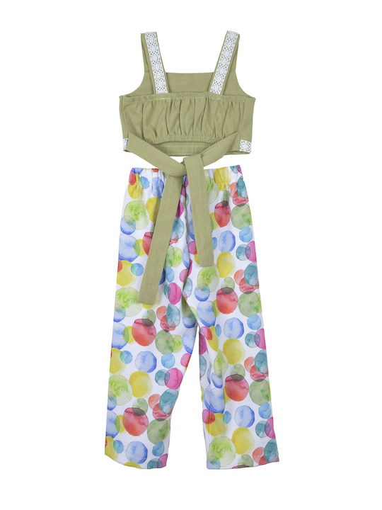 Babylon Kinder Set mit Hose Sommer 2Stück Green