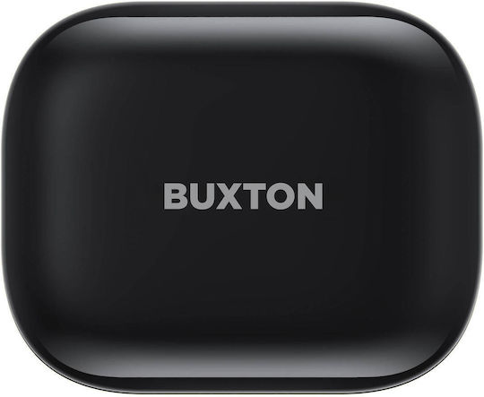 Buxton BTW 3300 In-ear Bluetooth Handsfree Ακουστικά με Θήκη Φόρτισης Μαύρα