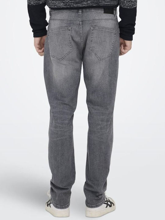 Only & Sons Pantaloni de Bărbați din Jean Grey