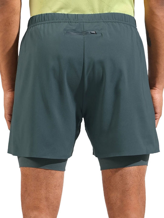 Odlo Zeroweight 5'' Herrenshorts Grün