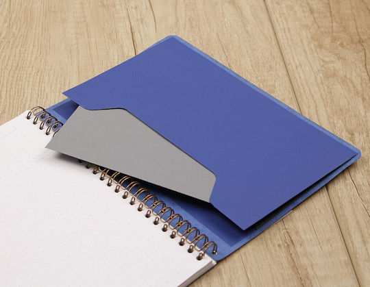 Rhodia Σημειωματάριο Σπιράλ Α4 Ριγέ Λευκό