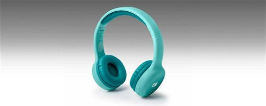 Muse M-215 Kabellos / Kabelgebunden Kinder Am Ohr Kopfhörer mit Radio mit 13 Stunden Betriebszeit und Quick Charge Blau