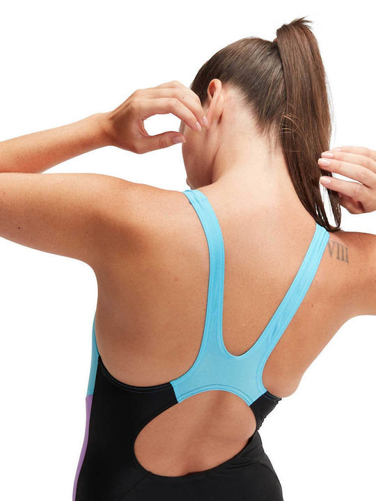 Costum De Baie Întreg Negru Sport