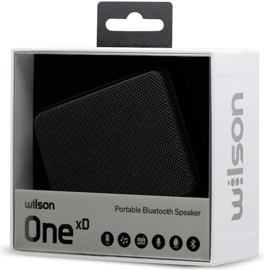 Wilson Audio ONE xD Bluetooth Speaker 5W with Battery Life up to 12 hours Black