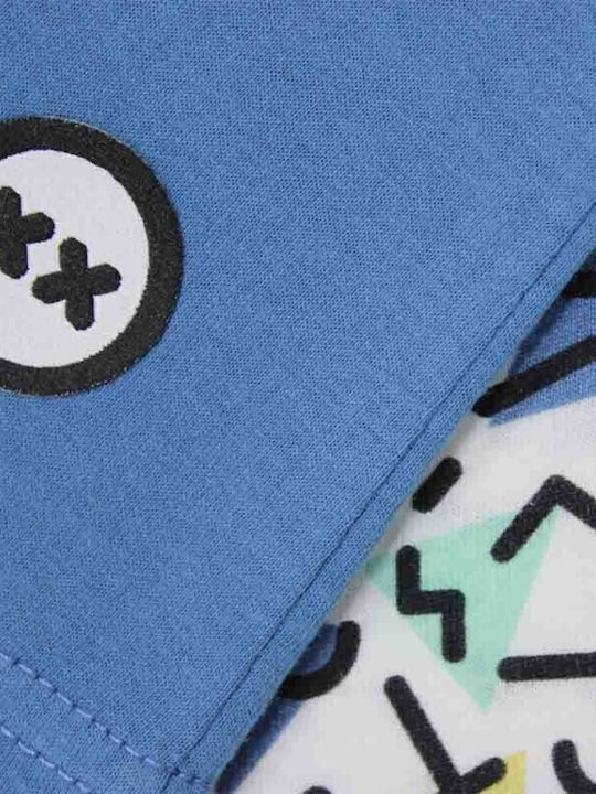 Kinder-Set mit Shorts Sommer 2Stück Blue