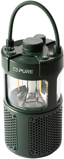 Pure Woodland Glow Ηχείο Bluetooth 20W με Διάρκεια Μπαταρίας έως 14 ώρες Μαύρο
