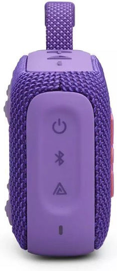 JBL Go 4 Waterproof Bluetooth Speaker 4.2W with Battery Life up to 7 hours Purple