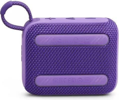 JBL Go 4 Waterproof Bluetooth Speaker 4.2W with Battery Life up to 7 hours Purple