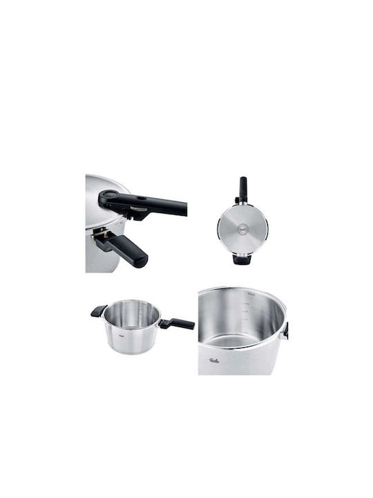 Fissler Vitaquick Premium Бързи готварски тенджери Set Quattro 8лт и 4лт