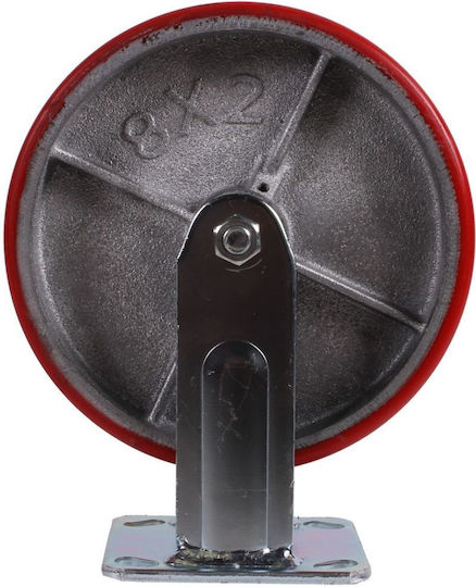 Ροδακι Σταθερο 200x50mm Pu Wh200pf