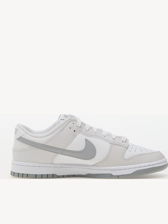 Dunk Low Retro Männer Sneakers Summit Weiß / Hellgrau Platin-Ton