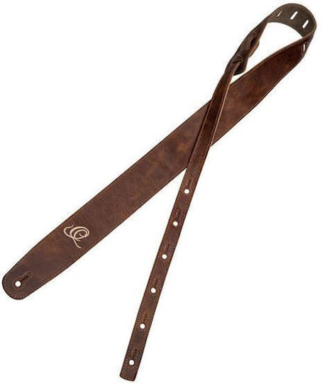 Ortega Gurt für Gitarre / Bass Braun