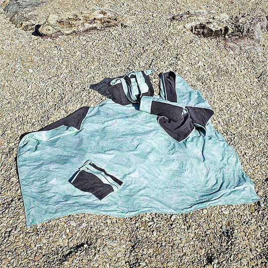 Nima Jacquard Blue Beach Towel 90×150