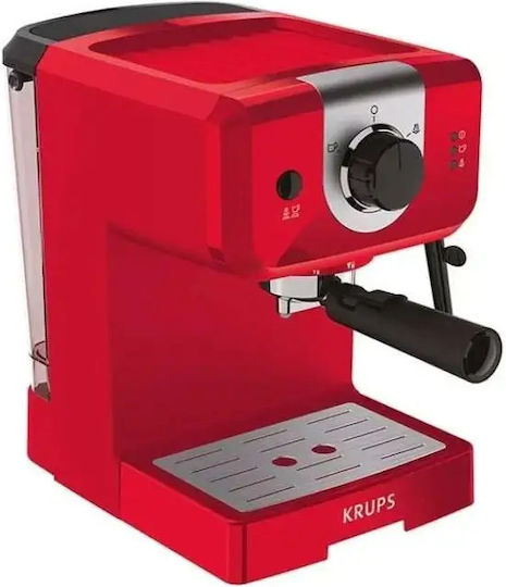 Krups Automatic Espresso Machine 1050W Pressure 15bar Red XP320530