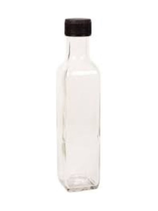 Marasca Flasche Glas mit Schraubverschluss Transparent 60ml